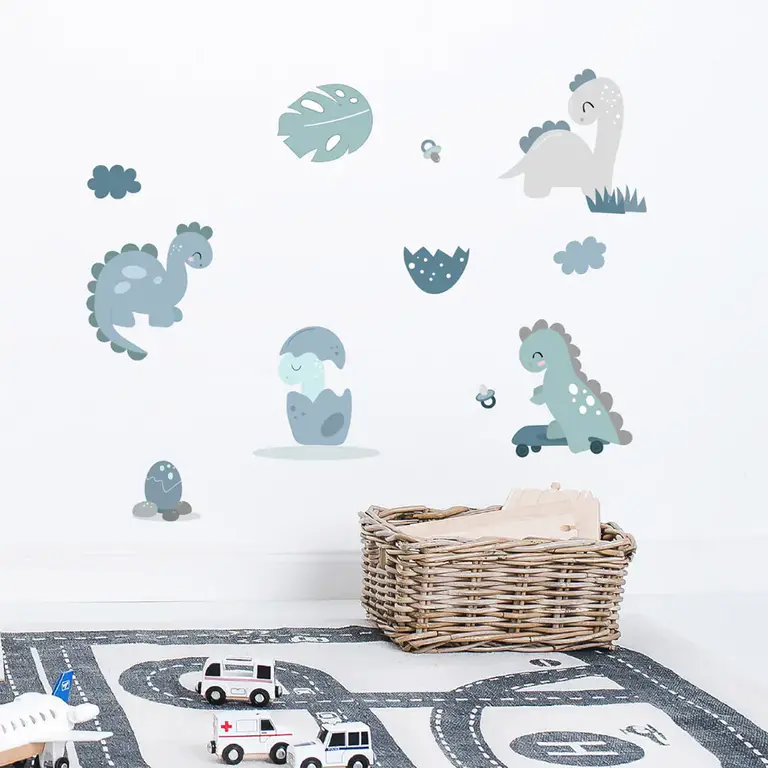 Dinobaby Stickers muraux dans la chambre d'enfant