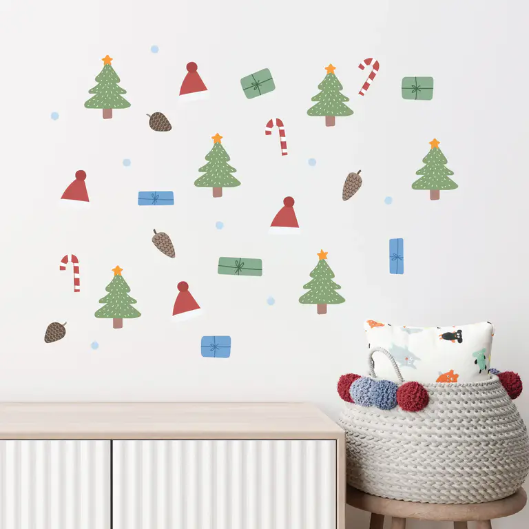 Christmas Stickers muraux au mur