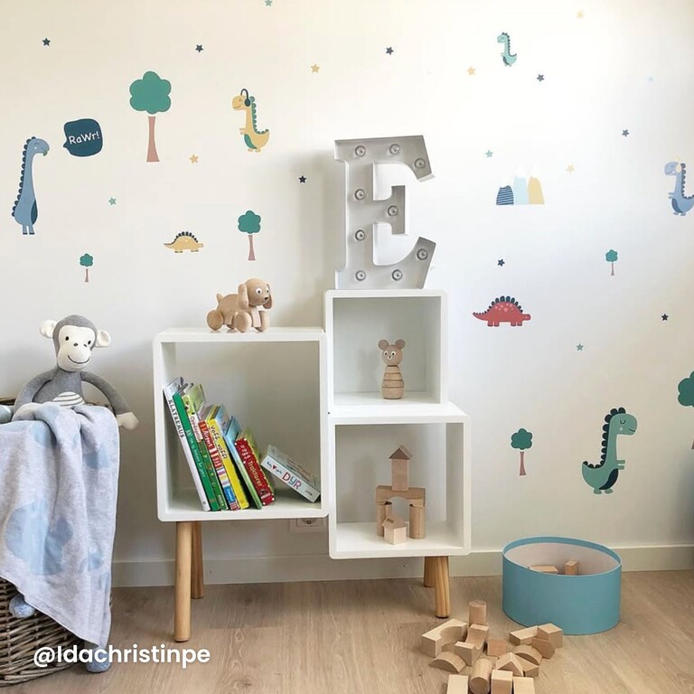 Dinosaures Stickers muraux photo client sur le mur