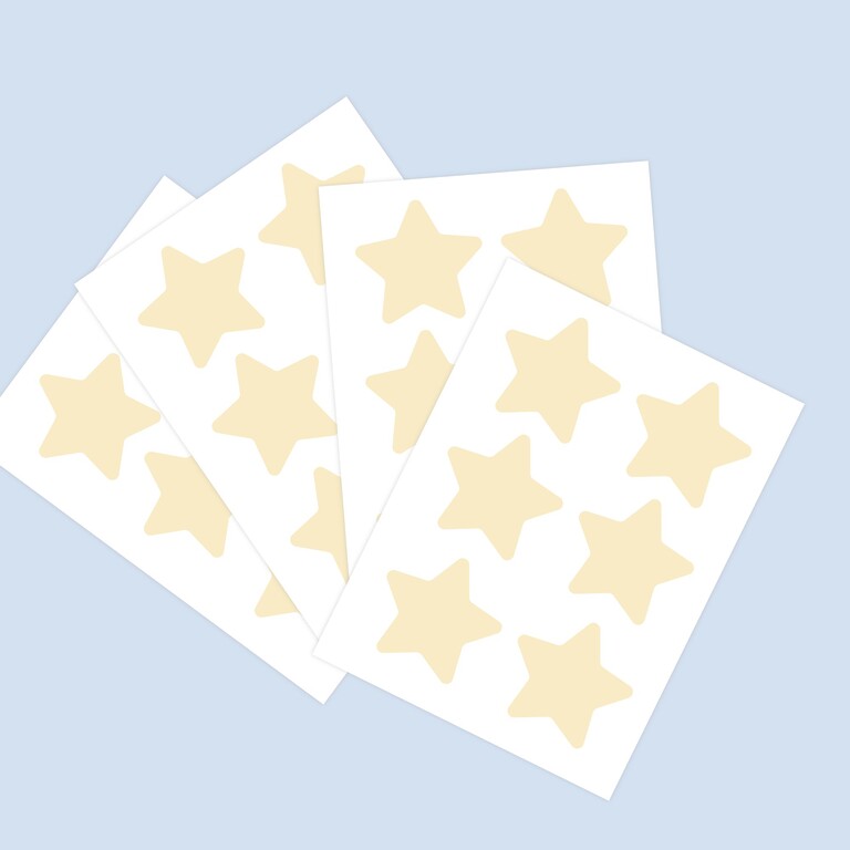 Stickers muraux étoiles phosphorescents pour chambre d'enfant