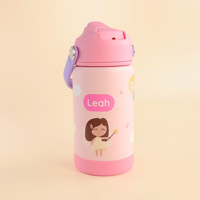 Rose Gourde pour enfants avec motif fées