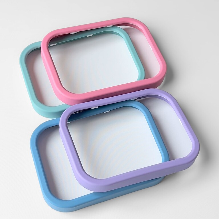 Joints en caoutchouc colorés pour boîte à goûter Hipi